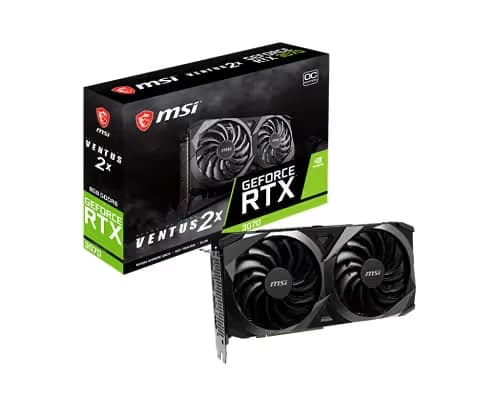 MSI GeForce RTX 3070 VENTUS 2X 8G OC LHR GDDR6 image