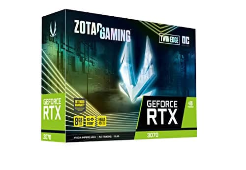 Zotac GAMING Twin Edge OC GeForce RTX 3070 LHR 8GB GDDR6 Black image