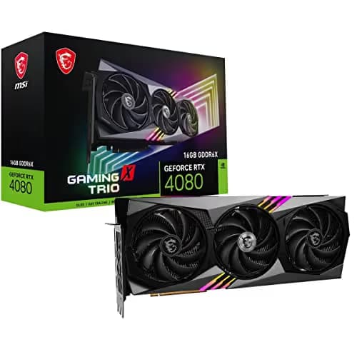MSI GeForce RTX 4080 16GB GAMING X TRIO GDDR6X main image