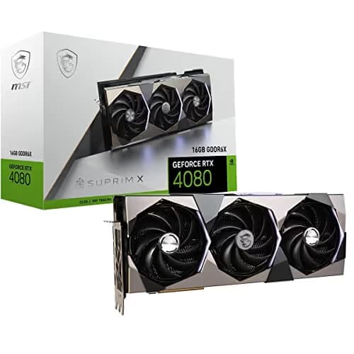 MSI GeForce RTX 4080 16GB SUPRIM X main image