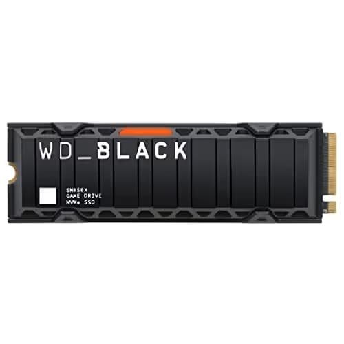 Western Digital WD_Black SN850X w/Heatsink 1TB SSD M.2-2280 PCIe 4.0 NVMe main image