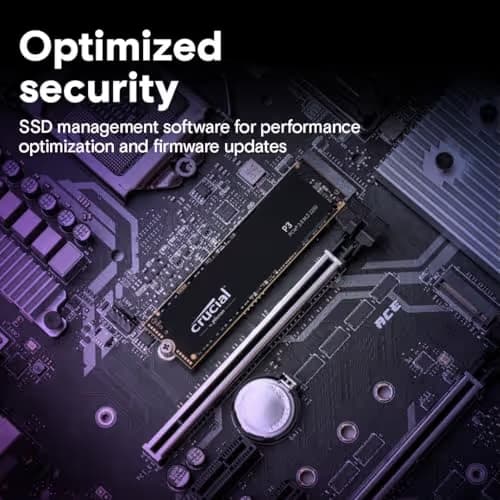 Crucial P3 4TB SSD M.2-2280 NVMe PCIe 3.0 X4 image