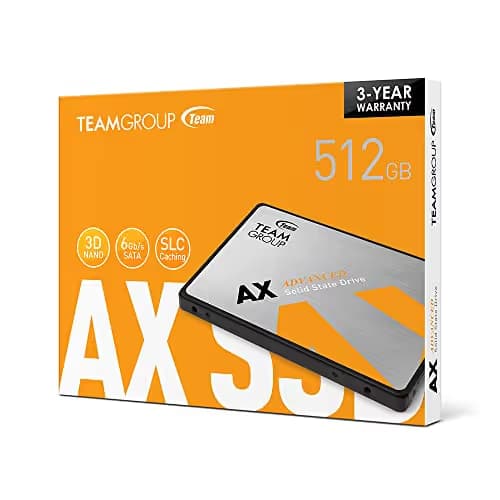 TEAMGROUP AX2 512GB SSD 2.5" SATA image