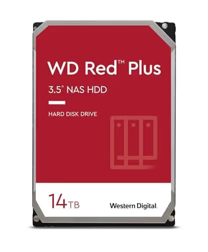 Western Digital Red Plus 14TB 3.5" HDD 7200RPM SATA 6.0 Gb/s Internal image