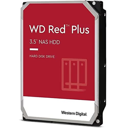 Western Digital Red Plus 12TB HDD 7200RPM 3.5" SATA image