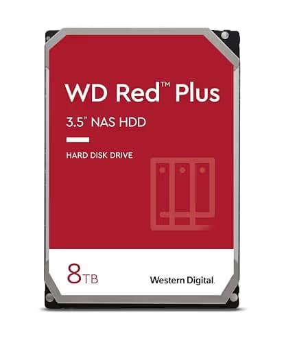 Western Digital Red Plus 8TB 3.5" HDD 5640RPM SATA 6.0 Gb/s main image