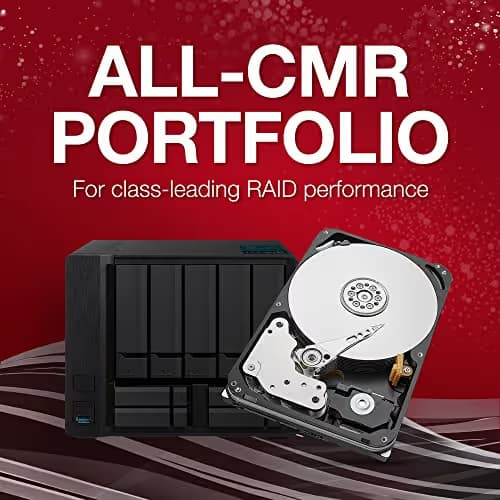 Seagate IronWolf Pro, 20TB NAS Internal HDD –CMR 3.5 Inch SATA 6 Gb/s, 7,200 RPM, 256MB Cache for RAID Network Attached Storage, Rescue Services (ST20000NEZ00/000) image