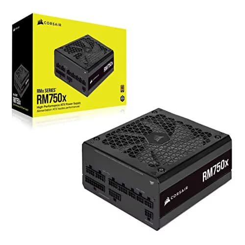 Corsair RM750x (2021) Black 750W 80+ Gold Certified Fully Modular ATX image