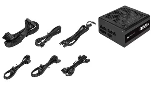 Corsair RM550x (2021) 550 W 80+ Gold Certified Fully Modular ATX PSU image