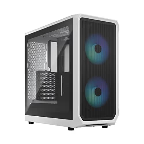 Fractal Design Focus 2 RGB ATX Mid Tower White / Black Tempered Glass main image