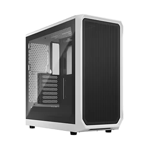 Fractal Design Focus 2 White Clear Tinted Tempered Glass image
