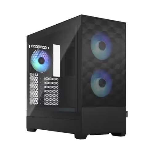 Fractal Design Pop Air Black ATX High-Airflow Solid Panel Mid Tower Computer Case image
