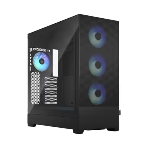 Fractal Design Pop XL Air ATX Full Tower Black with Tempered Glass Side Panel and USB 3.2 Gen 1 Type-A Front Panel image