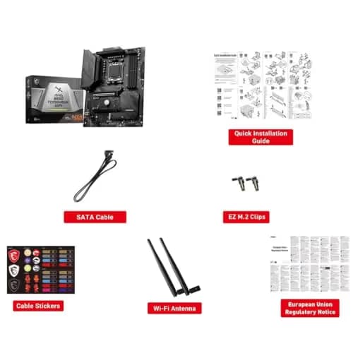 MSI MAG B650 TOMAHAWK WIFI AM5 DDR5 ATX image