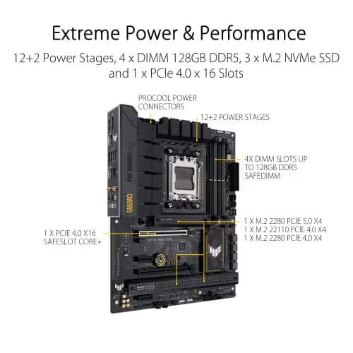 Asus TUF GAMING B650-PLUS WIFI DDR5 ATX image