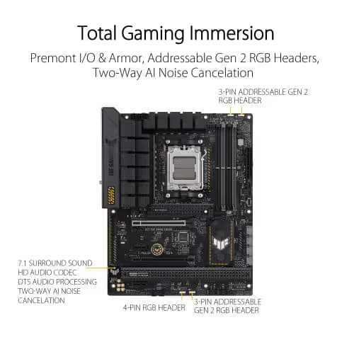 Asus TUF GAMING B650-PLUS WIFI DDR5 ATX image