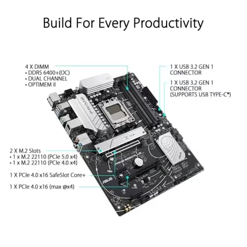 ASUS PRIME B650-PLUS DDR5 image