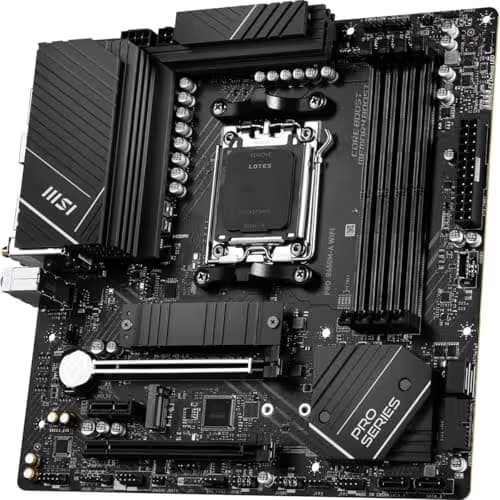 MSI B650 PRO B650M-A WIFI AM5 DDR5 Micro ATX image