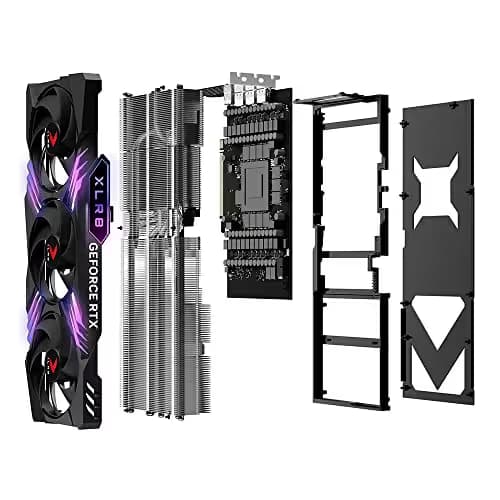 PNY XLR8 Gaming VERTO EPIC-X RGB OC GeForce RTX 4090 24GB GDDR6X Black image