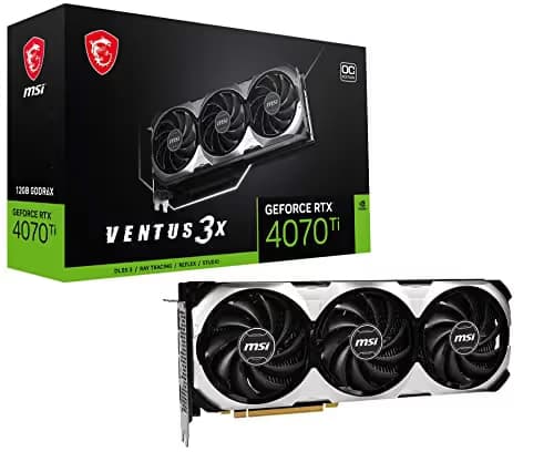 MSI GeForce RTX 4070 Ti VENTUS 3X 12G OC GDDR6X image