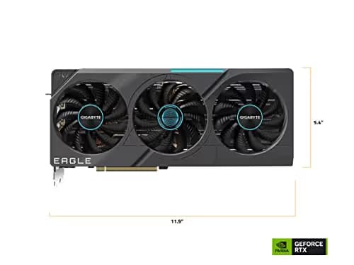 GIGABYTE Windforce GeForce RTX 4090 24GB GDDR6X PCI Express 4.0 ATX Video Card GV-N4090WF3-24GD image