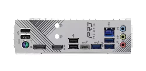 ASRock Z790 PRO RS WiFi Intel LGA1700 (14th,13th,12th Gen) ATX Motherboard DDR5 7200 MHz 256 GB PCIE 5.0 x 16 Realtek ALC897 7.1 CH Dragon 2.5G LAN WiFi 6E Bluetooth 8 SATA3 4 Hyper M.2 image
