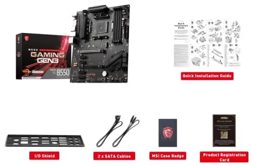 MSI B550 GAMING GEN3 image