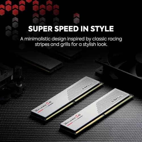 G.Skill Ripjaws S5 White DDR5-5600 CL30 64GB (2x32GB) image