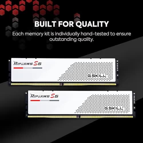 G.Skill Ripjaws S5 White DDR5-5600 CL30 64GB (2x32GB) image