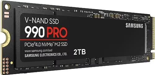 Samsung 990 Pro 2TB SSD M.2-2280 PCIe 4.0 x4 NVMe image