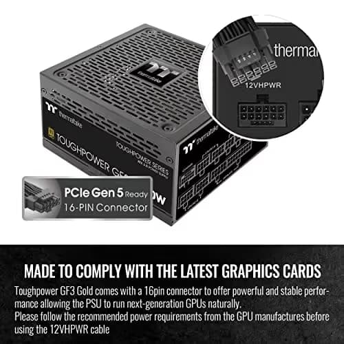 Thermaltake Toughpower GF3 TT Premium Black 850W Fully Modular 80+ Gold Certified image