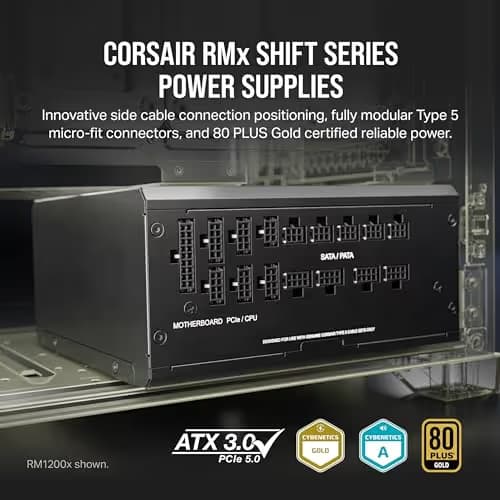 Corsair RM850x SHIFT Side Interface 850W Fully Modular 80+ Gold Certified image