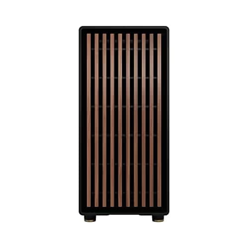 Fractal Design North ATX Mid Tower Charcoal Black with Mesh Side Panel and USB 3.2 Gen 2 Type-C, USB 3.2 Gen 1 Type-A image