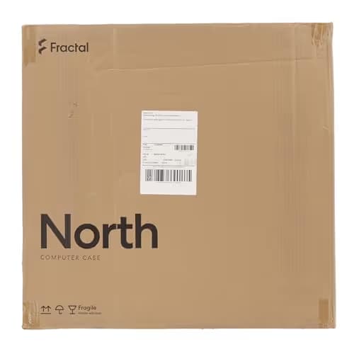 Fractal Design North ATX Mid Tower Charcoal Black with Mesh Side Panel and USB 3.2 Gen 2 Type-C, USB 3.2 Gen 1 Type-A image