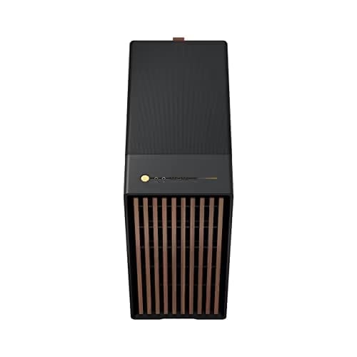 Fractal Design North ATX Mid Tower Charcoal Black with Mesh Side Panel and USB 3.2 Gen 2 Type-C, USB 3.2 Gen 1 Type-A image