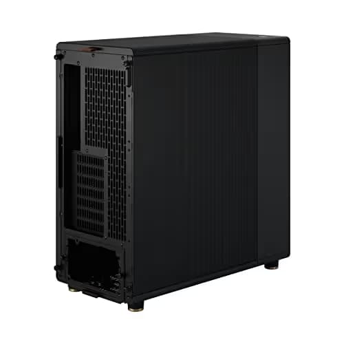 Fractal Design North ATX Mid Tower Charcoal Black with Mesh Side Panel and USB 3.2 Gen 2 Type-C, USB 3.2 Gen 1 Type-A image