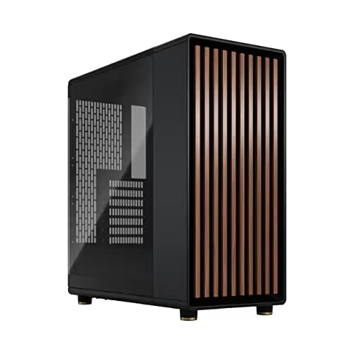 Fractal Design North ATX Mid Tower Black Tempered Glass Side Panel image