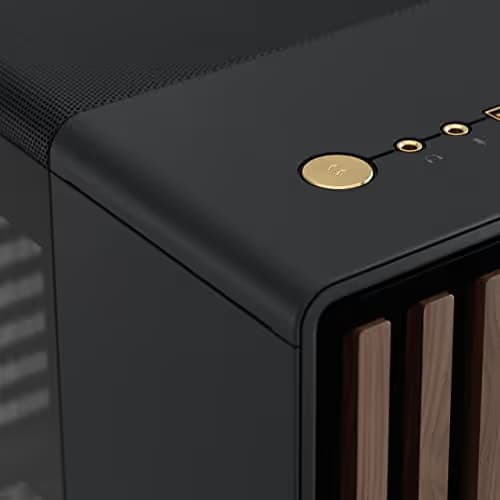 Fractal Design North ATX Mid Tower Black Tempered Glass Side Panel image
