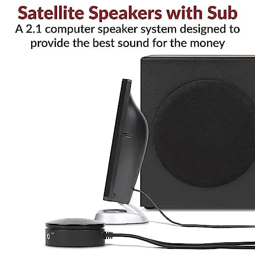 Cyber Acoustics CA-3090 2.1 Channel 10W Speaker System image