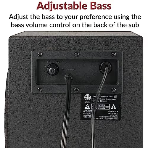 Cyber Acoustics CA-3090 2.1 Channel 10W Speaker System image