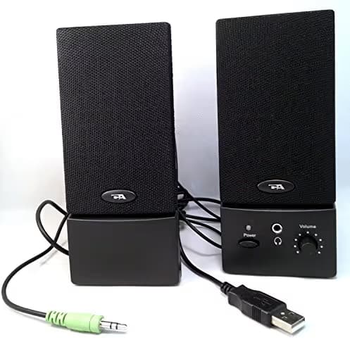 Cyber Acoustics CA-2016WB 2.0 Channel 3 W Speaker System image