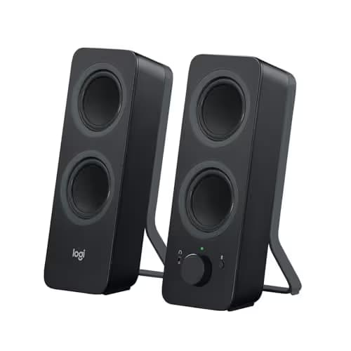 Logitech Z207 Black 2.0 Channel 10 mW Speaker System image