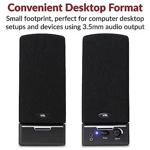 Cyber Acoustics CA-2014rb 2.0 4 W Speaker System image