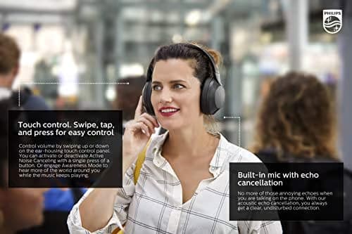 Philips Performance PH805BK Closed Headphones image