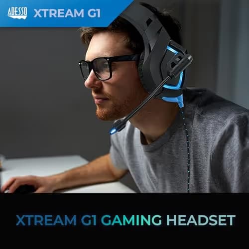 Adesso Xtream G1 Closed-Back Headphones image