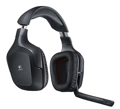Logitech G930 Wireless Gaming Headset 7.1 Channel Closed-Back Black / Red main image
