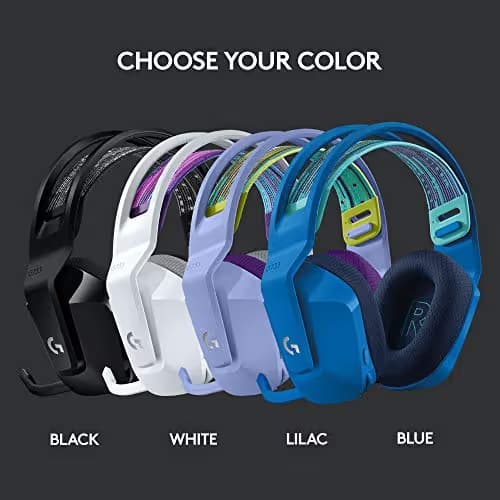 Logitech G733 Gaming Headset Closed-Back Purple image