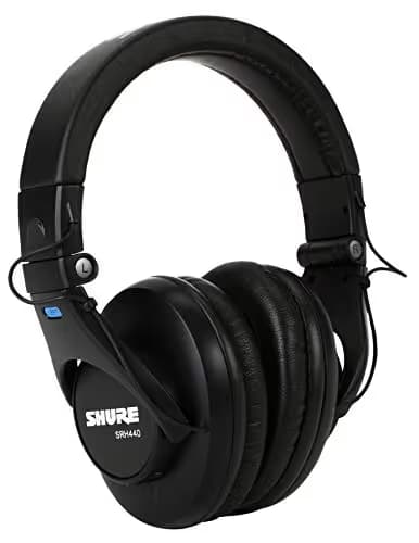 Shure SRH440 Closed Black Headphones image