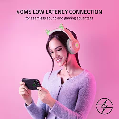 Razer Kraken BT Kitty Edition Closed Wireless Gaming Headset image