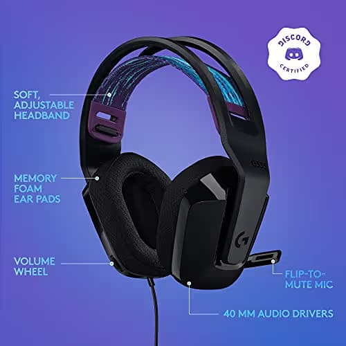 Logitech G335 Closed Gaming Headset image
